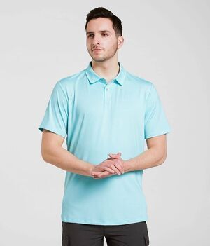 Maven Essential Course Performance Stretch Polo Aqua XL Golf Athleisure Summer